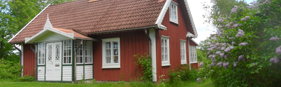 Das Ferienhaus Bäcksdal mit großem Grundstück